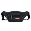 Casual Multi-functional Waist Bag; Adjustable Durable Large Capacity Messenger Bag For Outdoor Sports Running Walking